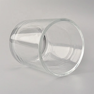 225ml Clear Glass Candle Holders Home Decor