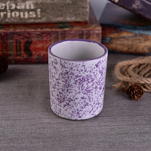 Sunny new design decorative ceramic candle container