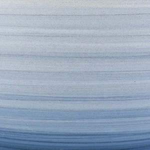 Wholesale Large Ceramic Gradient Blue Candle Jar Round Bottom Home Decoration
