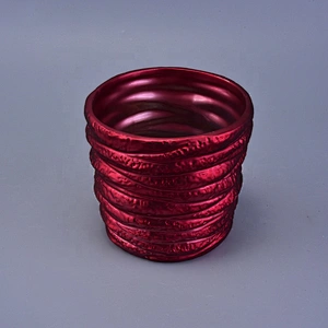 880ml Thick Solid Colored Ceramic Candle Holder for Home Decoration