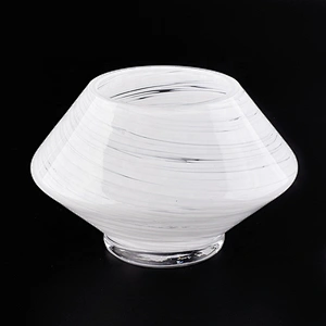 Clear soy wax Glass Candle container home Decor