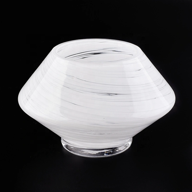 Clear soy wax Glass Candle container home Decor