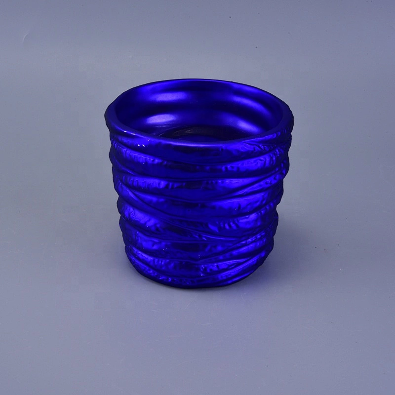 880ml Thick Solid Colored Ceramic Candle Holder for Home Decoration