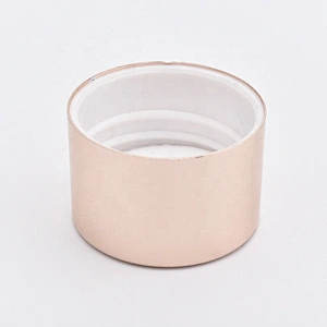 Supplier Customized gold round metal cap for diffuser bottle