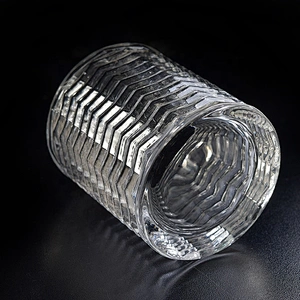 Clear votive Glass Candle holder home Decor
