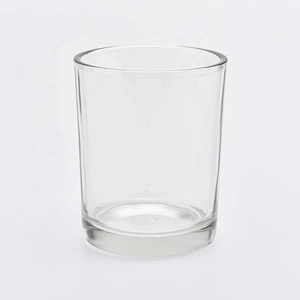 11oz Christmas Clear Glass Jars For Candle