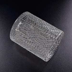 Home goods crystal Glass Candle cup decorative candle jar home Decor