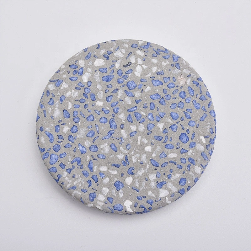 Suppliers Custom round cement lids for candle jars