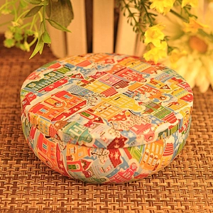 Vintage custom metal candle tin with cover 10oz