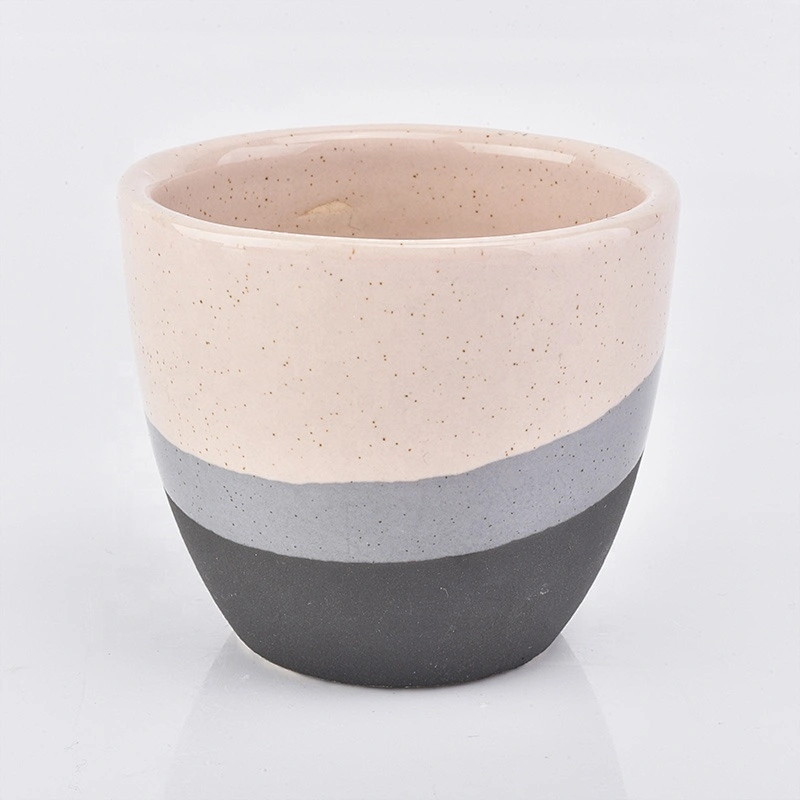 40ml mini round ceramic candle cups votive candle holder home decor