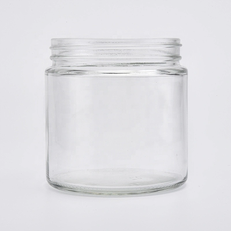 Sunny large clear empty luxurious glass candle jars containers