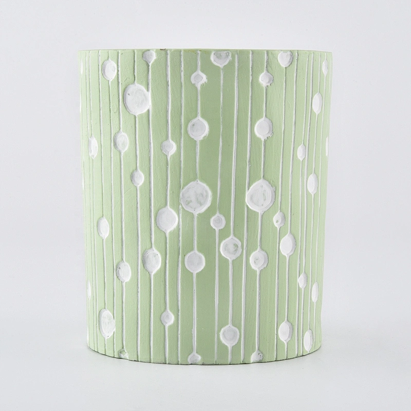 OEM/ODM tealight ceramic candle vessel 10oz