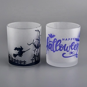 8oz wholesale glass candle vessels