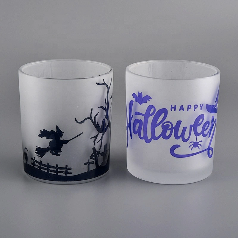 8oz wholesale glass candle vessels