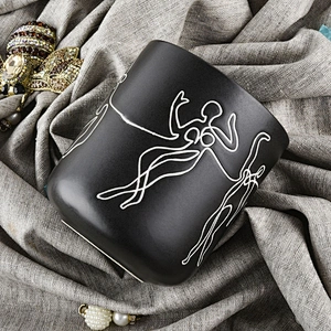 customized ceramic candle jars for luxury market