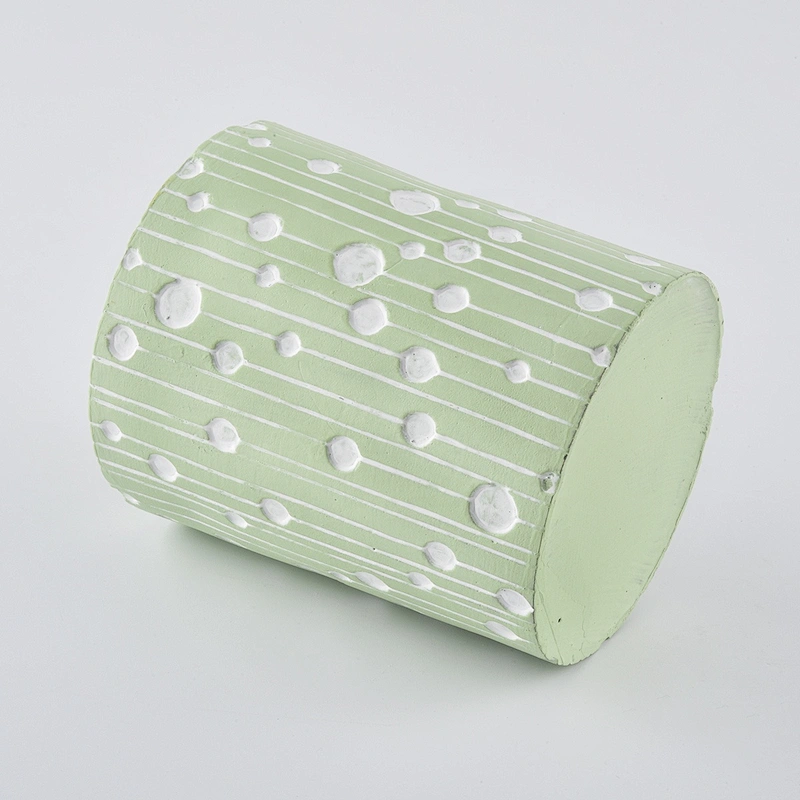OEM/ODM tealight ceramic candle vessel 10oz