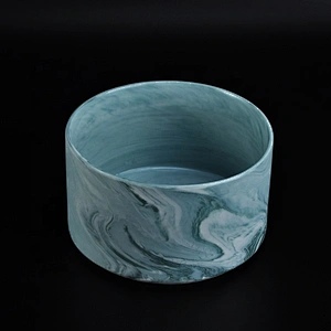 Home decoration vintage hurricane ceramic candle holder