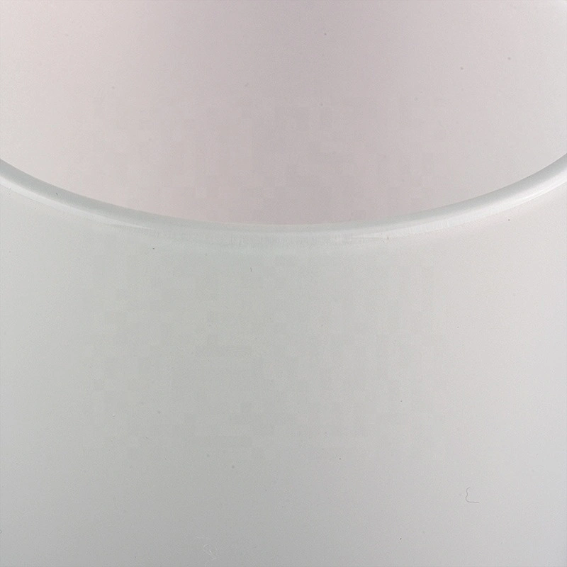 15oz pearl white decorative glass candle holders