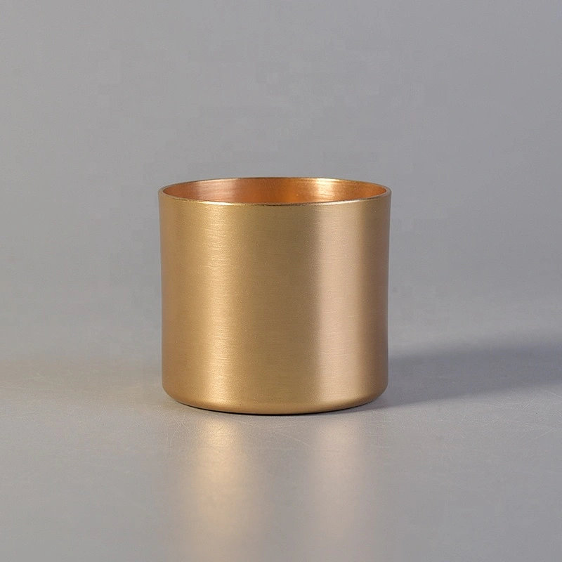 100ml Custom candle holder metal votive candle jar home decoration