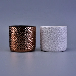 Manufacturer custom decorative ceramic candle holders