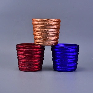 880ml Thick Solid Colored Ceramic Candle Holder for Home Decoration