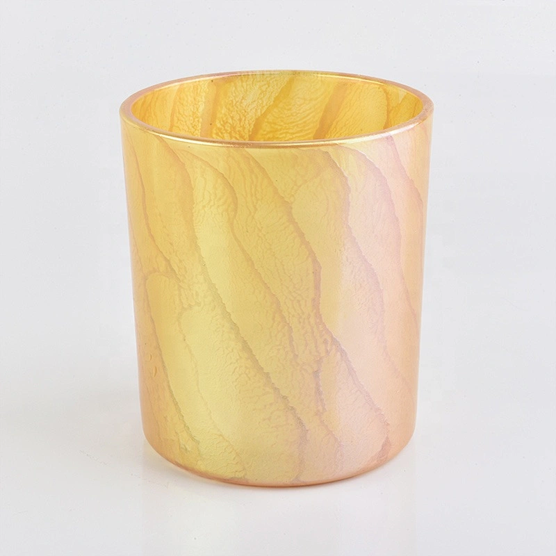 Round Colorful Glass Candle Holder Decorative Votive Candle Holder For Home Decor