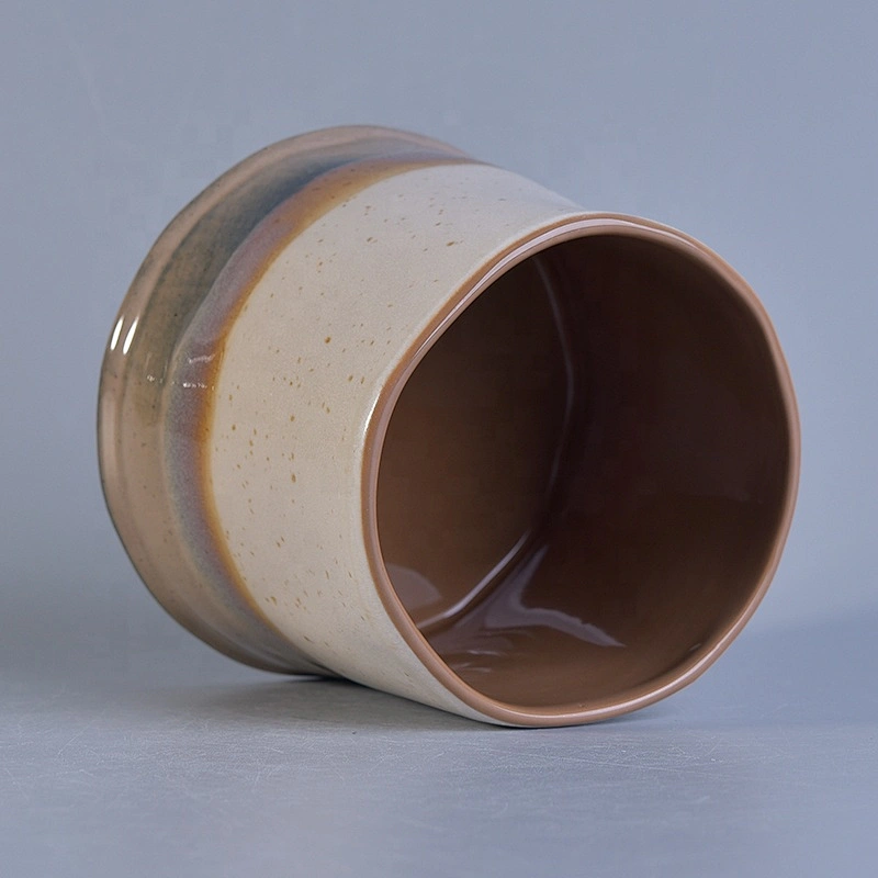 Empty handmade ceramic candle jars votive scented candle holders wedding occasion wholesales