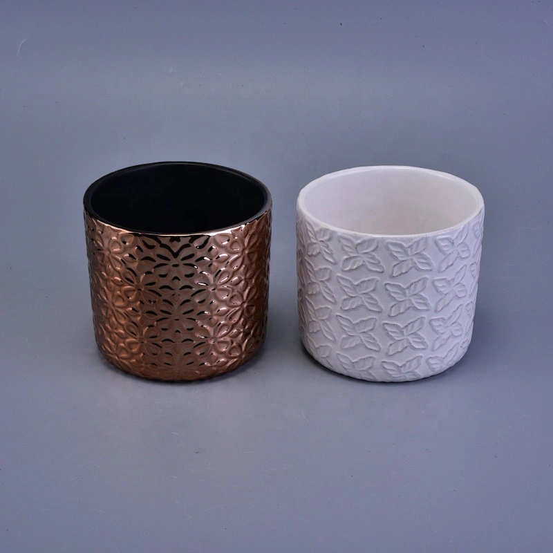 Manufacturer custom decorative ceramic candle holders