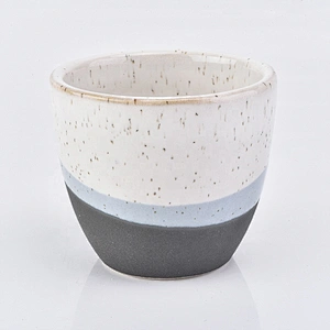 40ml Handmade glazed ceramic candle jar scented candle cup home decoration
