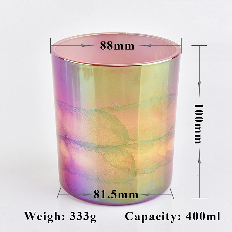 Modern Design Clear glass vative Home Decorations Glass candle holders