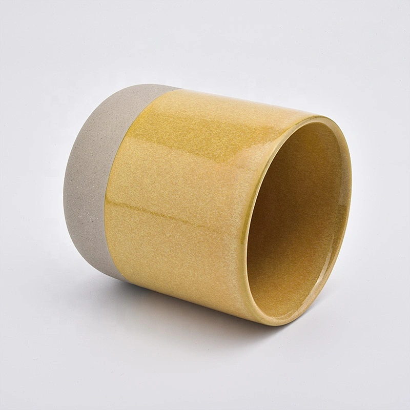 Matte ceramic candle tumbler votive candle jar wholesales