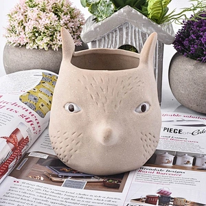 Animal-shape ceramic votive candle jars customized candle holders home decor wholesale
