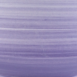 Supply Large Ceramic Candle Holders Handpainted Lavender Purple Home Decoration