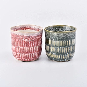 400ml pink ceramic candle jar scented candle tumbler party decor