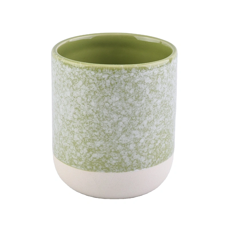 Wholesales Sunny design cylinder matte votive ceramic candle jars