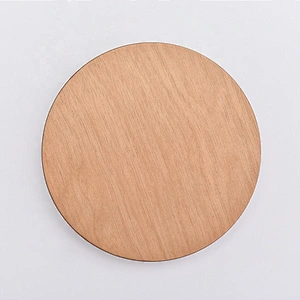 Round wooden lid for candle jar wholesales