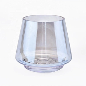 Elegant Glass Candle Jar for Decor 435ML