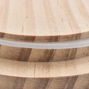 Custom wooden lid for candle holder wholesales