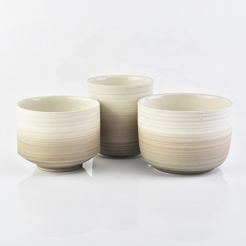 ceramic candle container home decor round ceramic candle holders in bulk
