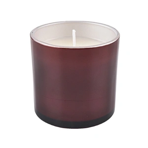Sunny design color luxury tealight glass candle jar wholesales