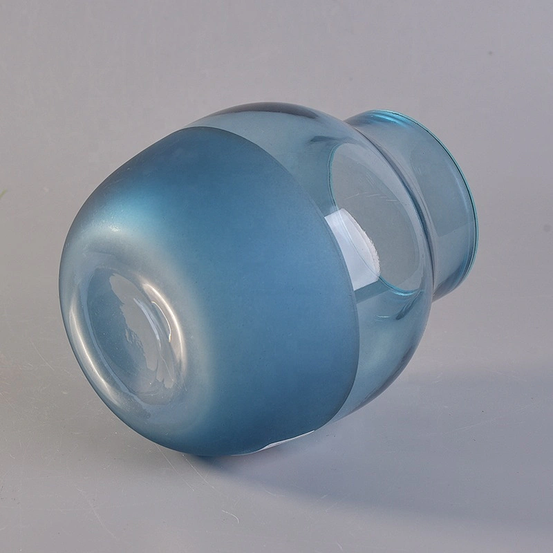 800ml Coloured Glass Candle cup decorative candle container home Decor