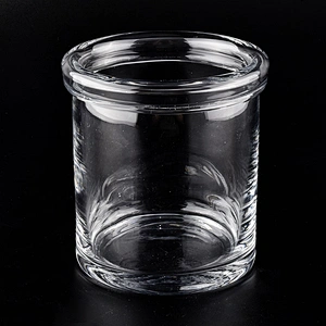 10oz 12oz Cylinder empty tealight Luxury glass candle jar