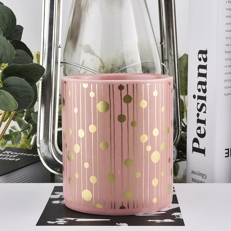 10oz 11oz Suppliers cylinder Isolation ceramic candle jars
