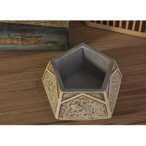Sunny china concrete candle container home decor
