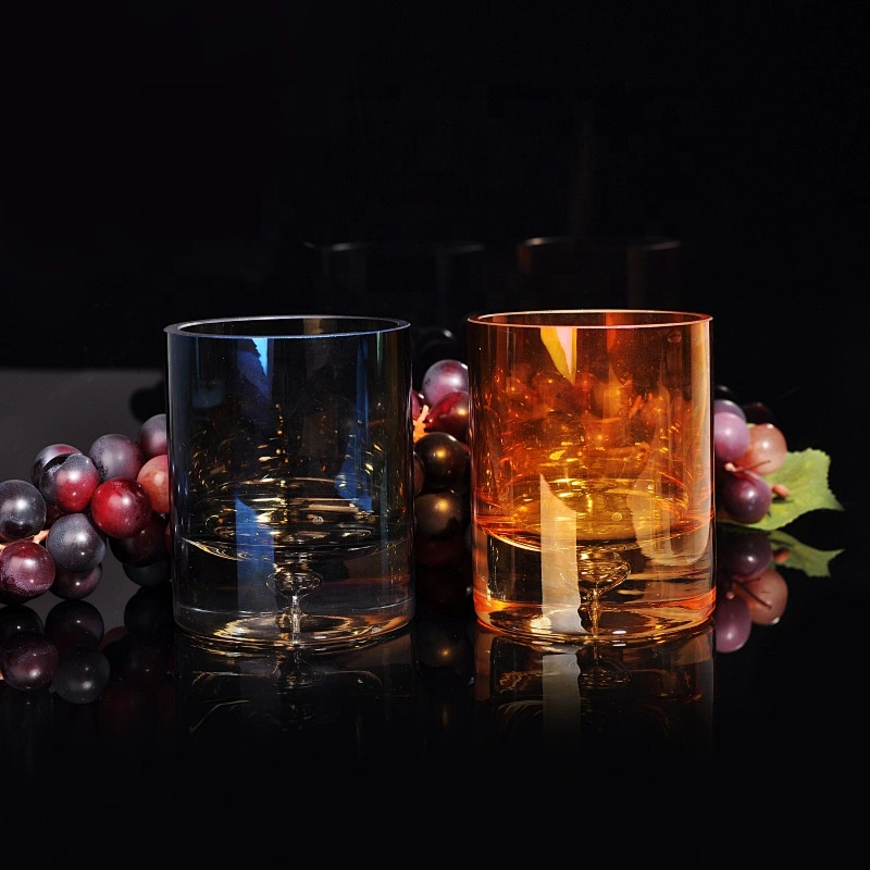 Sunny luxury decorative tealight crystal glass candle jar 6oz 8oz 10oz