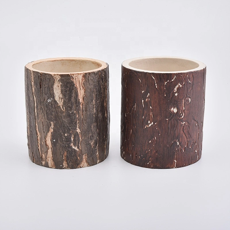 Cylinder concrete candle holders wholesales