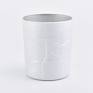 Cylinder glass candle holders for home decoration in bulk