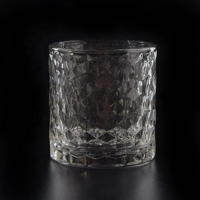 Crystal tealight glass candle holder home decoration wholesale