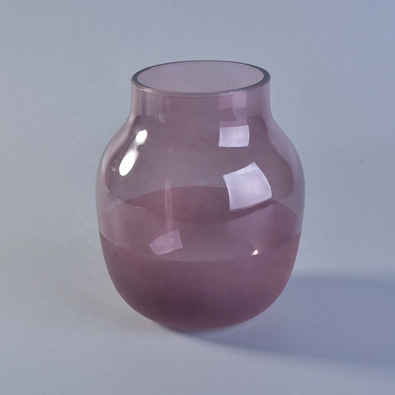 800ml Coloured Glass Candle cup decorative candle container home Decor