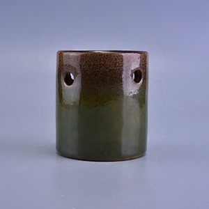 Empty tealight ceramic candle holders wedding decoration centerpieces